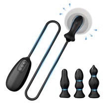 4Pcs Anal Vibrators Automatic Inflatable Butt Plug Prostate Massager Sex Toys Fo - £79.44 GBP