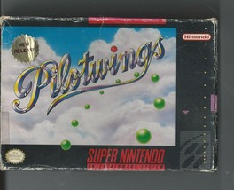 Super Nintendo Snes Pilotwings c/w Box And Manual - £35.24 GBP