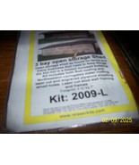 RSLASERKITS Kit#2009-L  3 Bay Open Storage Shed MIP - $655.87 MXN
