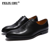 Italian Style Men Formal Shoes Handmade Calf Leather Oxford  Shoes for Men Class - £110.85 GBP