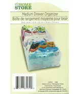 1 DRAWER ORGANIZER TRAY opaque clear 12&quot; x 6&quot; x 3&quot; medium size The HOME ... - $19.81