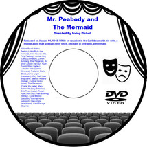 Mr. Peabody and the Mermaid 1948 DVD Film Comedy Written by Guy Jones and Consta - £3.98 GBP