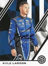 AUTOGRAPHED Kyle Larson 2020 Panini Chronicles Racing (#42 Credit One Team) Sign - £28.21 GBP