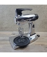 Vintage Sunbeam Chrome Mixmaster Electronic 2 Beaters Model 01940 Mixer ... - $39.99