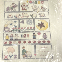 Bucilla Baby Dreams Crib Cover Stamped Cross Stitch Kit 40006 Blanket Vi... - £26.78 GBP