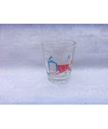 VINTAGE SHOT GLASS  PENNSYLVANIA DUTCH COUNTRY - $9.85