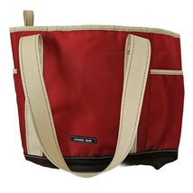 Lands’ End Red Canvas Tote Bag - £21.35 GBP