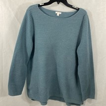 J.Jill women’s size large blue pullover soft - £10.34 GBP