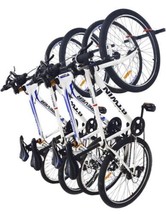 Qualward Bike Wall Mount Storage Rack 4 Bicycles - £23.59 GBP