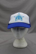 Seattle Mariners Hat - Trident Logo Trucker Hat - Adult Snapback - £38.55 GBP