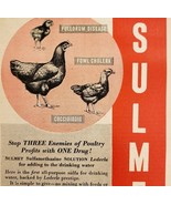 1947 Lederle Laboratories Sulmet Advertisement Farming Agriculture DWNN18 - $375.29 MXN