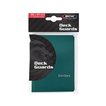 2 packs of 50 (100) BCW Teal Double Matte Deck Guard Standard Sized Card... - $9.01