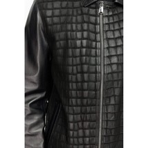 The Emerson Black Leather Men Jacket image 3