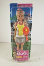 Barbie Career Tennis Player Doll Blonde, Pink Sneakers And Ponytail  NEW... - £17.00 GBP