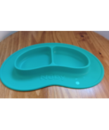Nuby Silicone Sure Grip 2 Section Baby Plate/Tray/Dish- Child Feeding Ma... - $7.89 CAD