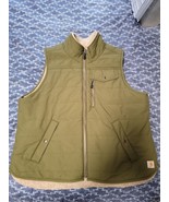 Carhartt Women Sherpa-Lined Reversible Utility Vest XL 16/18 Fall 2021 O... - $49.95