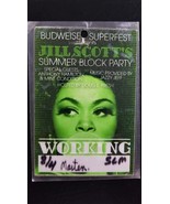 JILL SCOTT ORIGINAL CONCERT TOUR AMPHITHEATER ST. LOUIS LAMINATE BACKSTA... - $1,127.49 MXN
