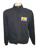 Kind Candy Snacks Adult Small Black Collar Shirt - £21.04 GBP