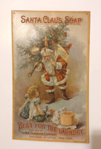 Santa Claus Soap Metal Sign Ad NK. Fairbank Company AAA Sign Co. Retro R... - £9.14 GBP