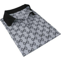 Men Sports Shirt DE-NIKO Short Sleeves Soft Modal Fashion Polo Shirt G1121 Gray image 2