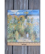 CLAUDE MONET Wall Art Calendar 2004 Landscapes Water Lillies Gardens 12&quot;... - $17.99