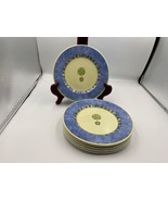 Set of 6 Royal Doulton Fine China CARMINA Salad / Dessert Plates - $159.99