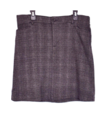 Riders By Lee Tweed Mini Skirt Size 16 Medium - $29.91 CAD