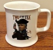 Rush Limbaugh Two if by Tea Revere Mug Double Sided Gold Lettering  - £18.63 GBP