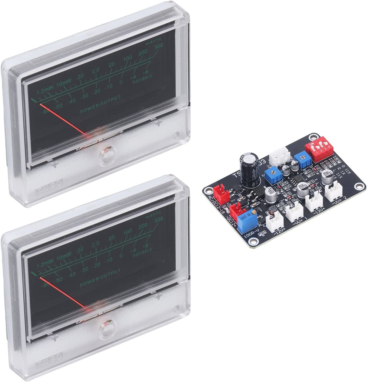 Vu Level Audio Meter, Vu Meter Driver Board High Precise Adjustment Power  			