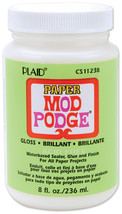 Mod Podge Paper Gloss Finish-8oz - £16.98 GBP
