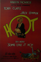 Some like it Hot (2)- Marilyn Monroe / Tony Curtis - Movie Poster - Fram... - £25.97 GBP