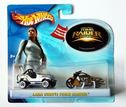 Hot Wheels Lara Croft: Tomb Raider including sticker - Factory Sealed - £6.22 GBP