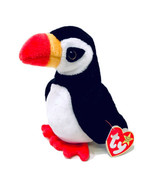 Ty Beanie Baby Original Vintage 1997 Puffer The Puffin Plush Toy With 8 ... - £134.67 GBP