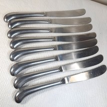 Rogers Jefferson Manor butter knife x8 Stainless steel Blunt Pistol Grip... - $33.00