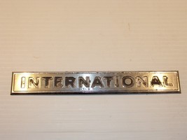 1972 International Travelall Tailgate Emblem OEM 2754244-R1 73 74 75 - $35.99