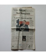 Fort Worth Star Telegram June 6, 2004 Ronald Reagan Death - $9.99
