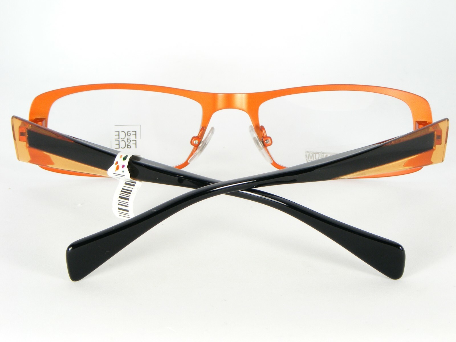 FACE A FACE GLOSS 4 9144 Noir/Orange Lunettes 52-18-140mm France Item image 3