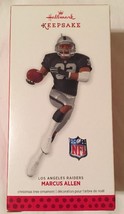 Hallmark 2013 Ornament Marcus Allen New Ship Free Los Angeles Raiders - £31.16 GBP