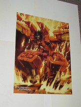 Transformers Poster #18 Sunstorm by Don Figueroa Generation One Dreamwave - £7.98 GBP