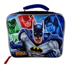 Nuovo Justice League Batman DC Comics Ragazzi Isolato Pranzo Borsa Scatola Kit - £7.76 GBP