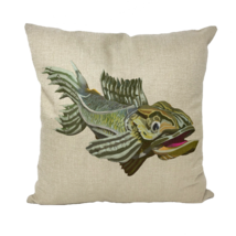 Green Fish Throw Pillows - £15.81 GBP