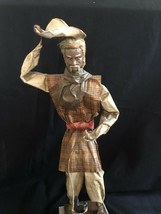 antique japanese Papier-mache figurine folk art. - $129.00