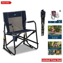 Comfortable Portable Rocking Chair with Spring-Action Technology - Indig... - $186.07