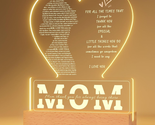 Mothers Day Gifts for Mom from Daughter Son - Mom Night Light, Mom Gifts... - $25.17