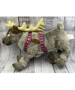 Disney Frozen Sven Reindeer Plush Doll Toy Stuffed Animal Medium Gray - £6.52 GBP