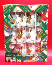 Merck Family&#39;s Old World Christmas Mini Stars Ornaments Set of 12 - £15.68 GBP