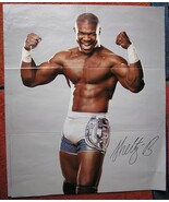 WWE 2 LARGE POSTERS WORLD WRESTLING ENTERTAINMENT SHELTY B 2006 AUTOGRAP... - $562.70 MXN