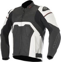 Alpinestars Mens Core Airflow Leather Jacket Black/White 50 - £470.11 GBP