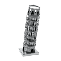 Leaning Tower of Pisa 3D Metal Puzzle Model Kits DIY Laser Cut Puzzles J... - £31.20 GBP