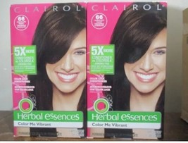 TWO BOXES Clairol Women&#39;s Herbal Essences Color Me Hair Dye - Chocolate ... - £35.97 GBP